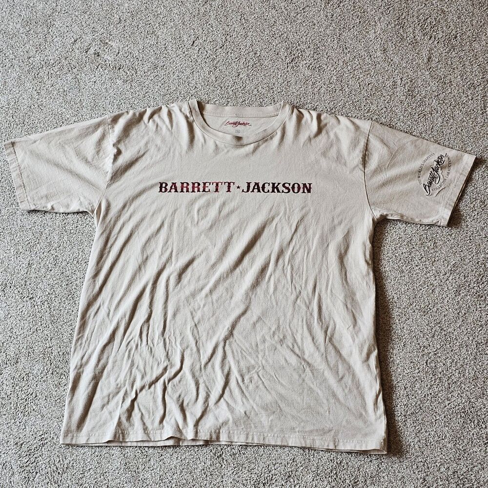 Barret Jackson The Worlds Greatest Car Auctions Collectors T-Shirt Size 2XL